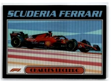 2023-24 Topps Formula One Chrome Scuderia Ferrari Charles LeClerc Scuderia