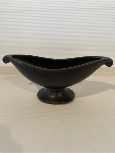 McCoy Art Deco Planter Matte Black