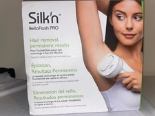 Silk'n BellaFlash Pro Touch  Glide HPL Technology Laser Hair Removal Device NWB