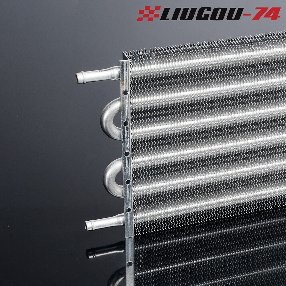 Converter Radiator Fit For 6 Row Remote Transmission Oil Cooler Manual-Auto Radiator ...