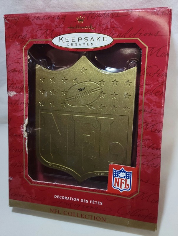2001 NFL Hallmark Keepsake Christmas Ornament