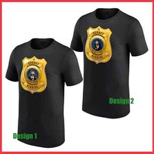 Alba Fyre and Piper Niven Secret Hervice Badge T-Shirt Black Size S-3XL