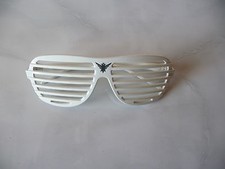 Smirnoff shutter glasses white disco vodka stronger advertising logo used rare