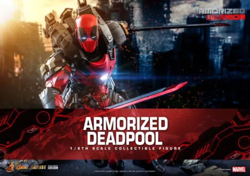 Armorized Deadpool Sixth Scale Figure by Hot Toys