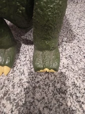 Vintage 1977 Toho Co. Shogun Godzilla 19" Toy Tongue Works & Hand Shoots  Read