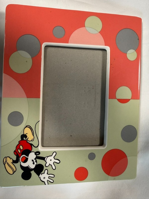 Vintage Disney Mickey Mouse Photo Frame Collectible