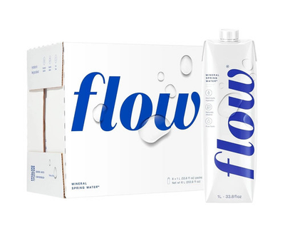#ad Flow Alkaline Spring Water 100% Naturally Alkaline1L Pack of 6 $9.99