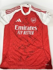 Arsenal Squad Signed Home Shirt 2025/2026 wCOA