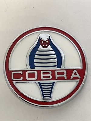 AC Cobra 289 Shelby 427 Emblem badge white #4
