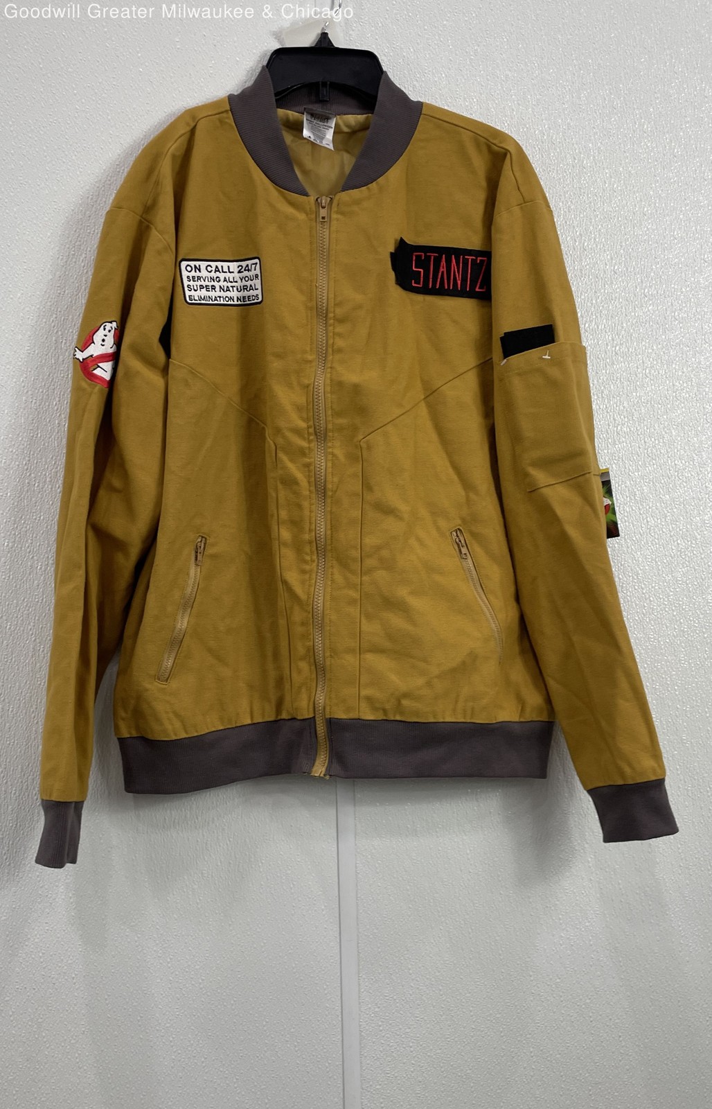 NWT Ghostbusters Jacket Stantz Size Medium - image 1