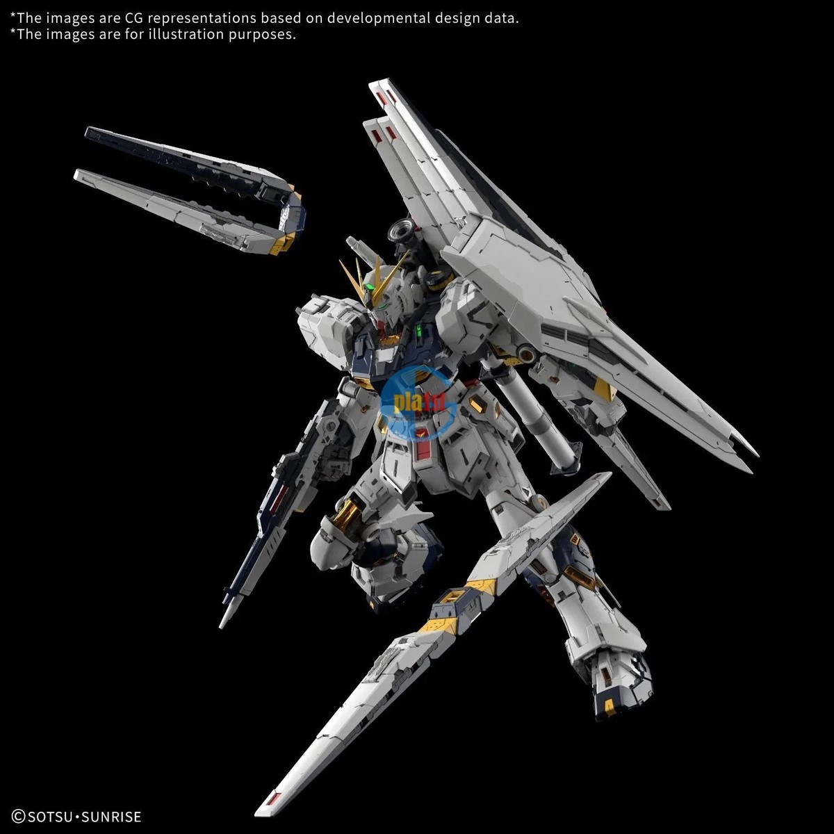 Brand New Unopen Bandai PG UNLEASHED 1/60 RX-93 V NU GUNDAM | eBay