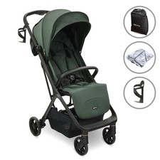 Image of My Babiie MBX7 Max Auto-Fold Stroller - Forest Green