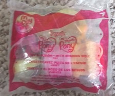 MLP Cherry Blossom w/Wishing Well 7 McDonalds Happy Meal Toy Sealed Bag