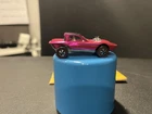 Hot Wheels Redline Python Car 1968 Creamy Pink White Int. Made In US NICE