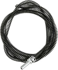 Heavy Duty Drain Auger 16.4 Ft Plumbing Snake Clog Remover With Drill Connector