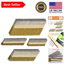 Versatile 34-30 Degree D Head Framing Nails - 320 Pack for Secure Construction