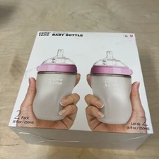 	Comotomo Baby Bottle Pink 8 Ounce 2 Count	