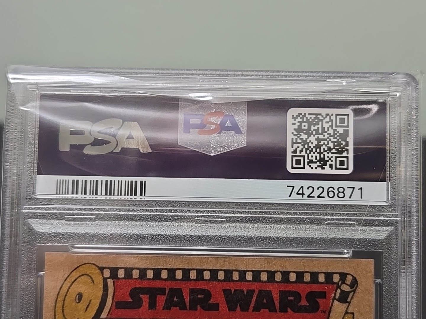 2022 STAR WARS Luke Skywalker, The Mandalorian Topps PSA Gem Mint 10 Card view 10