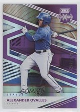 2020 Panini Elite Extra Edition Status Purple /249 Alexander Ovalles #163 n1u