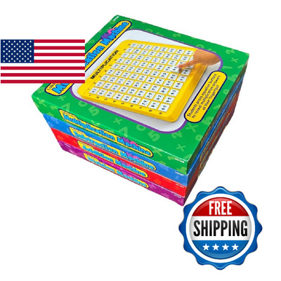 Lakeshore Self-Teaching Math Machines - Set of 4, Addition, Subtraction, Div