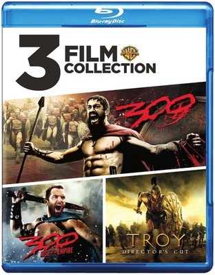 300/300: Roe/Troy [New Blu-ray] 3 Pack, Eco Amaray Case