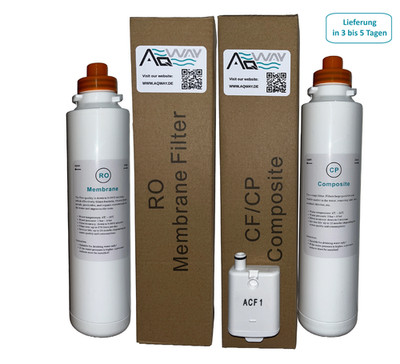 Original AQWAY Filterset - Composite+RO+Hygienenachfilter