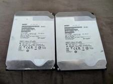 Lot of 2 HGST Hitachi 6TB 7200RPM SATAIII 6Gbps HDD 0F21860