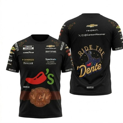 Carson Hocevar Nascar Racing T-Shirt All Size S-5XL