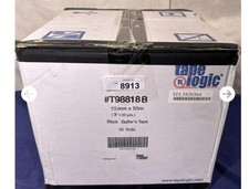 Tape Logic T98818B 3" x 60 yds. Black Tape Logic 11 Mil Gaffers Tape 16 Rls/Case
