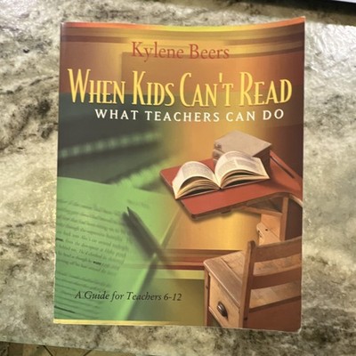 Kylene Beers When Kids Can't Read Guide Book Paperback High School Heinemann