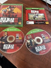 Red Dead Redemption 2 - Microsoft Xbox One Includes 2 Discs In Mint Cond No Map