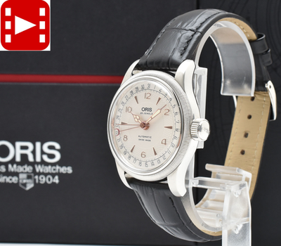 🎦[MINT w/Box] ORIS Big Crown Pointer Date 7551 White Automatic