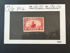US Scott # Q 6  MH   Parcel Post  2026 Scott Catalogue Value $ 40.00