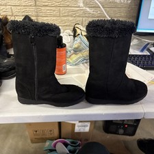 Cat Jack Girls' Kameryn Faux-Fur Shearling Boot Size 1 Item 80