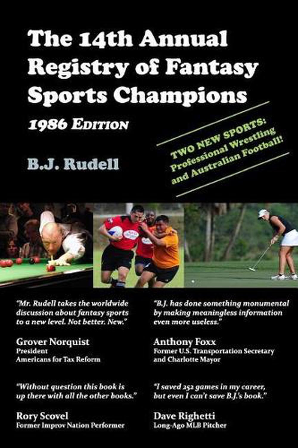 The 14th Annual Registry of Fantasy Sports Champions: 1986 Edition by B.J. Rudel