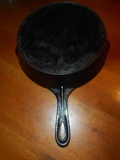 RARE 1891-1915 ANTQ.Arch-Block"Wagner Sidney-0 7"CAST IRON SKILLET(Pre-Script W)