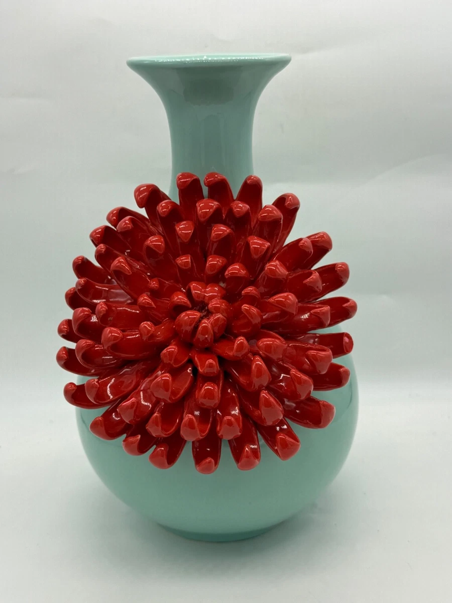Red Ceramic Vases for sale | eBay