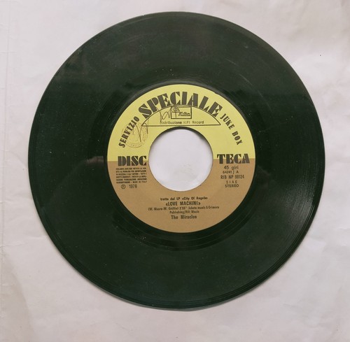 Vinile 45 Giri The Miracles Love machine - Commodores Sweet love - Foto 1 di 2