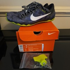 Size 10 - Nike Zoom Rival XC Black Cross Country Long Distance Track Spikes 65