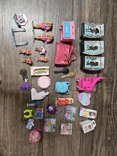Mixed Doll Toy Lot Of Different Accessories