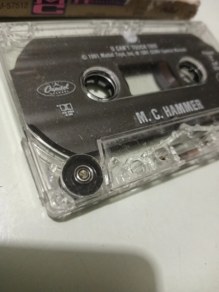 MC Hammer Cassette Tape 1991 Mattel Exclusive Bustin' Productions New Sealed - Image 4 of 4