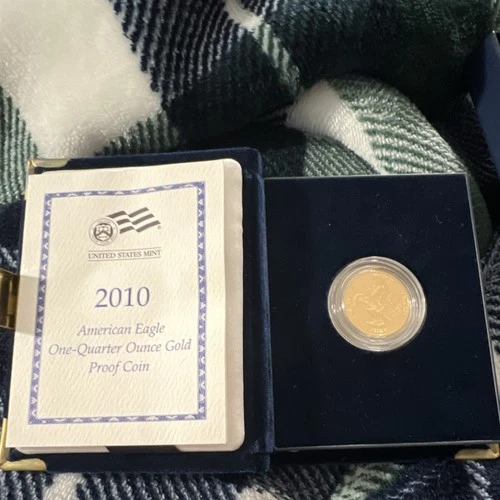 United States Mint American Eagle 2010 1/4 oz Gold Proof Coin