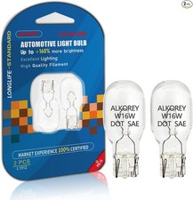 W16W T15 912 921 12V 16W Back-up Reverse Lights, Car Turn Signal Bulbs, 2700K Wa