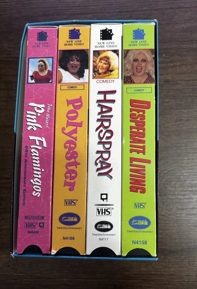 The John Waters Archives VHS Tape 4 Movie Box Set ( 1999 Cult Trash ) - Image 2 of 4