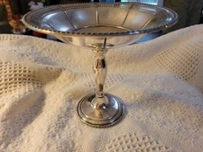 Sterling Silver Candy Dish M  Fred Hirsch Vintage 631