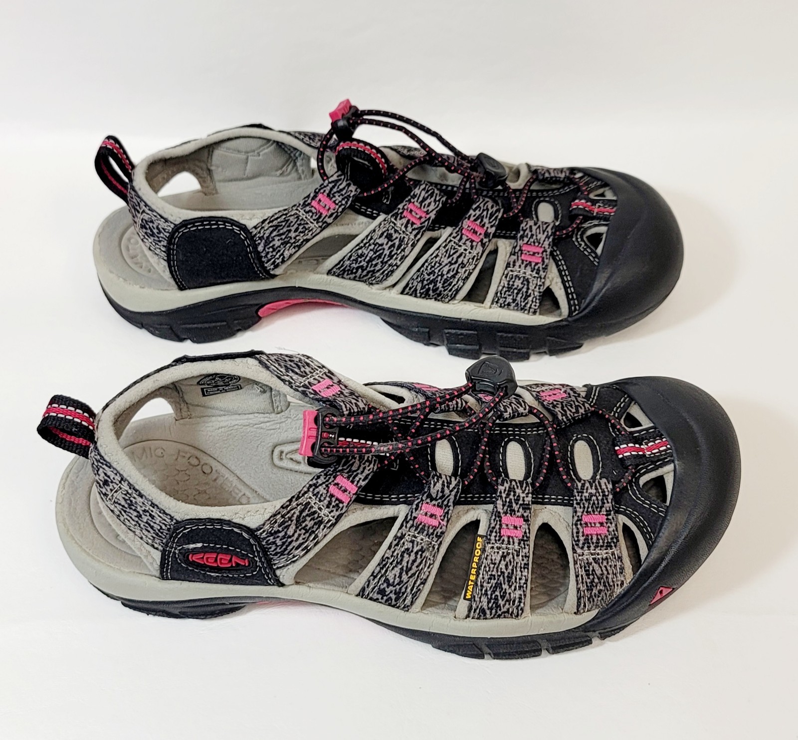 Sandali KEEN NEWPORT H2 IMPERMEABILI RESISTENTI DONNA US 8 nero rosa