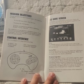 Microcosm Psygnosis Sega CD Action Adventure MA-13 Manual Included 1993 NTSC-U/C