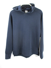 NWT ALL IN MOTION Pullover Hoodie Sweatshirt Women XS Blue Below Hip Yoga Active