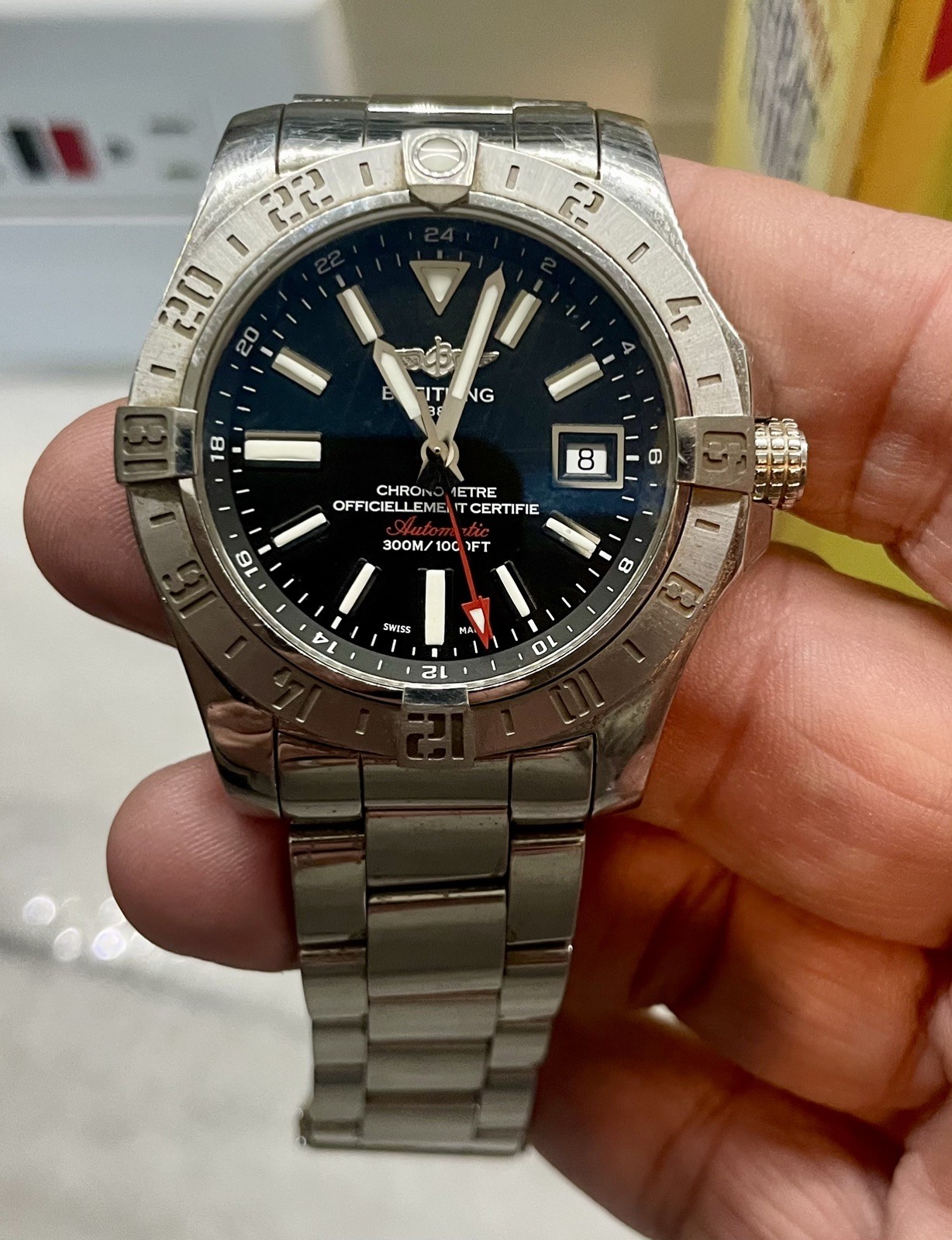 Breitling Avenger 2 With BOX AND VIN #