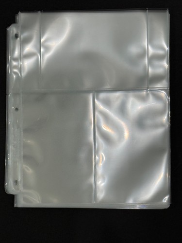 20th Century Plastics EZ2C 4 x 6 Print Photo Pages (6/page) - (50 pages) - USED